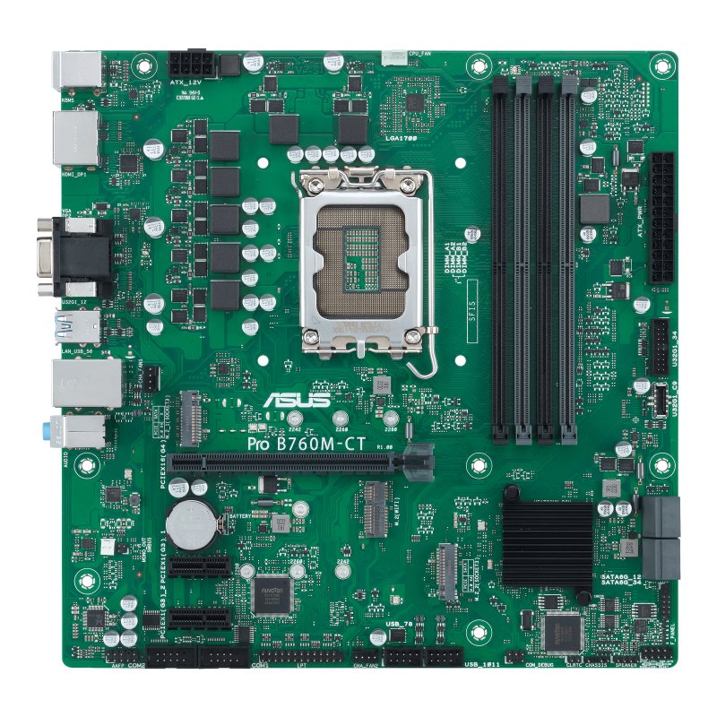 ASUS Motherboard Pro B760M-CT-CSM INTEL,1700,DDR5,MATX