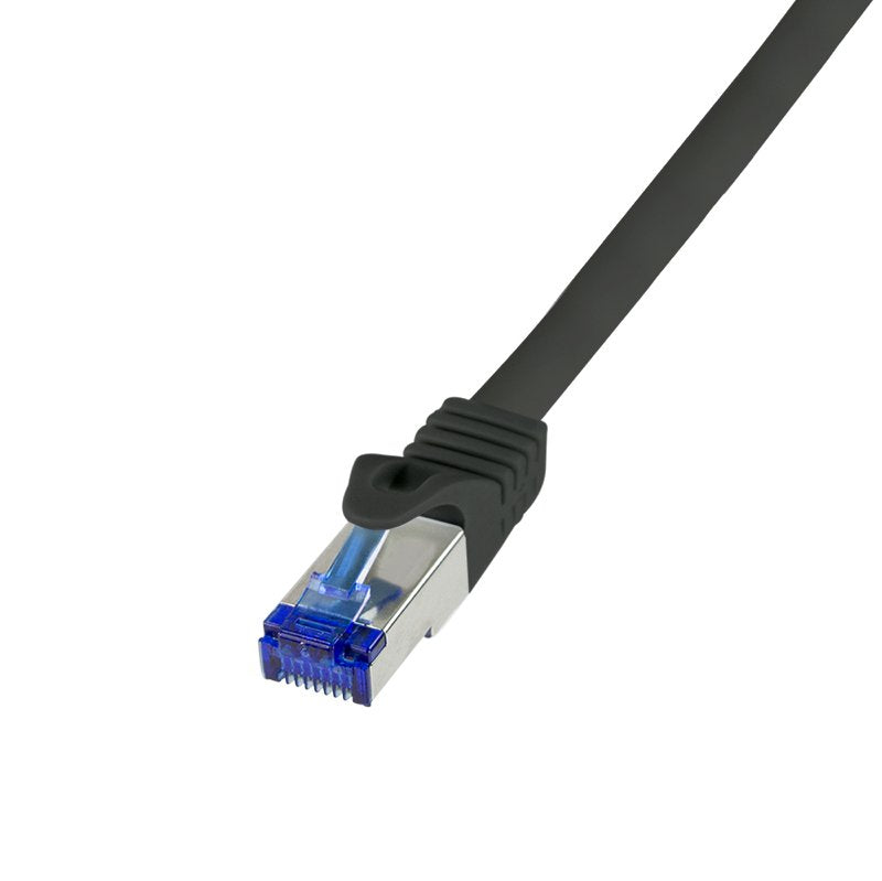 Logilink Network Cable Ultraflex, CAT.6A, S FTP, Black 3M