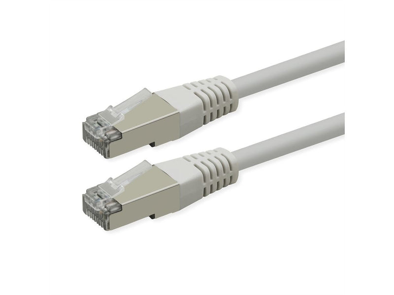 Roline Kab Network Cable CAT.6 Class And PoE S FTP Pimf White 1M