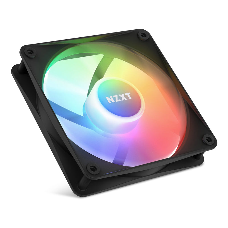 Nzxt Fan 120MM Hub-mounted LED Fan Single Black RF-C12SF-B1 Retail