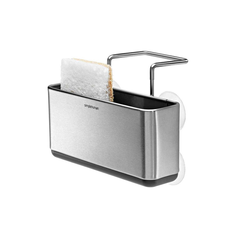 Simplehuman Organiser Fregadero, Narrow Brushing Steel Inoxidable