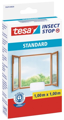 Tesa Mosquitera Standard Tape Velcro 1X1M White