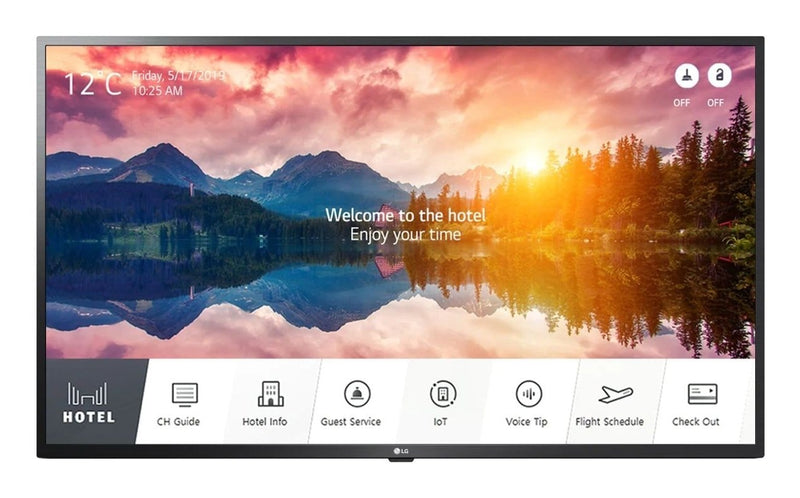 Lg 55US662H3ZC Screen Plana Señalización Digital 139,7CM (55) LED 4K Ultra HD Black Web Os