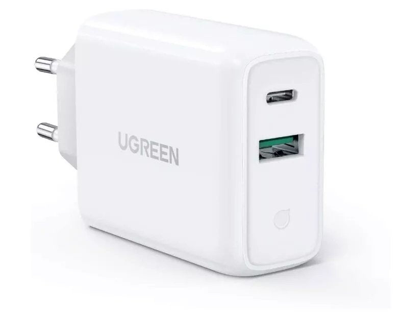 UGREEN Charger 36W Dual Port Ue USB-A/USB-C