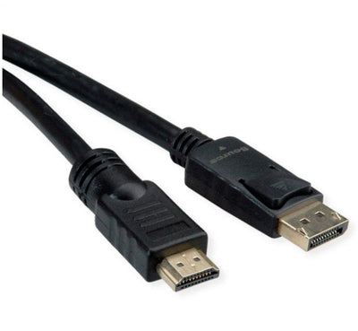 Roline DisplayPort Cable DP - Uhdtv, St St, Black 10M — image 1