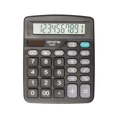 Genie 220 Md Calculator Desk Calculator Básica Black — image 1