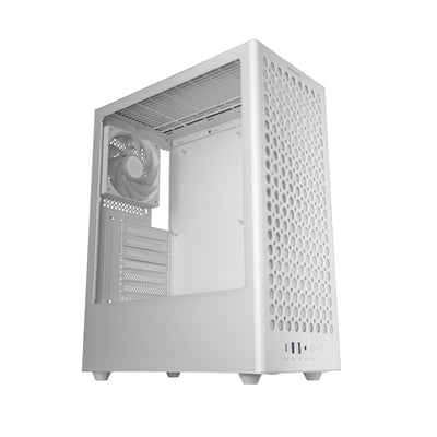 Mars Gaming PC Case ATX MC-T800 Front Airdot Mesh 4X Fans Fdb Cablehatch USB-C White — image 1