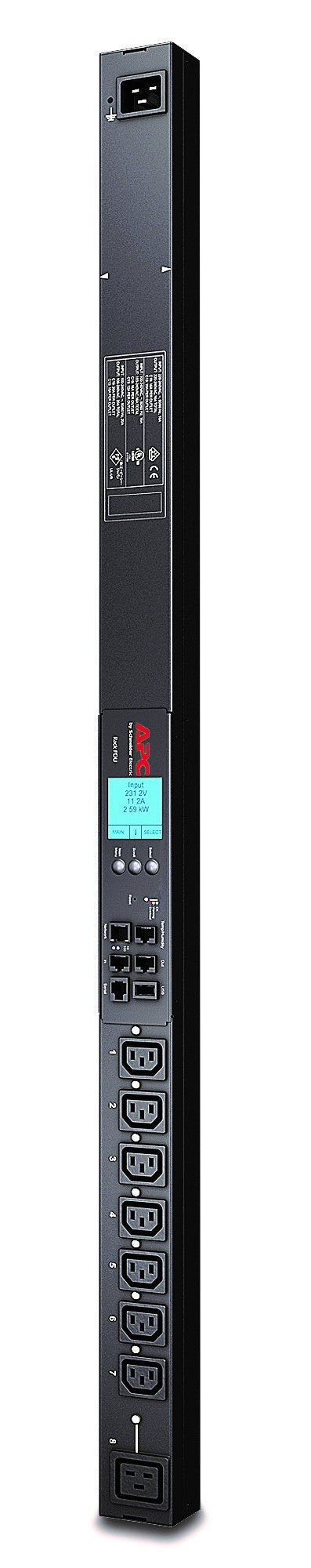 APC Power Strip Switched Rack Pdu 2G Zero U Unit Distribución Power Assembly Bastidor) Ca 200/208/230V RS-232