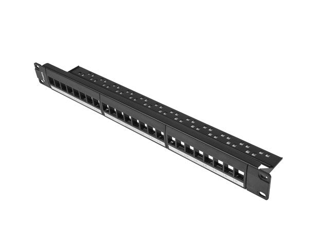 Lanberg Patch Panel PPKS-1024-B 24 Ports Black PPKS-1024-B