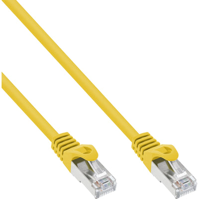 Inline 40PCS. Pack Bulk-pack ® Patch Cable Sf/UTP, CAT.5E, Yellow, 2M — image 1