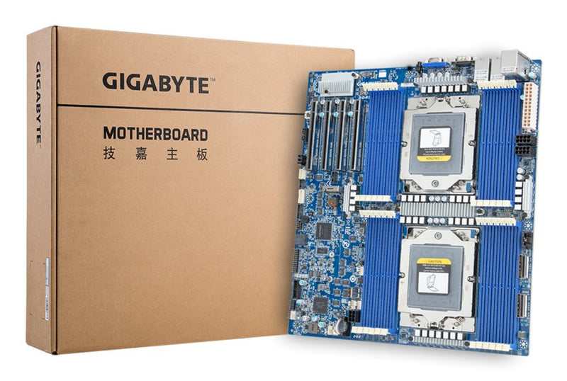 Gigabyte Motherboard MZ73-LM0 AMD Epyc E-atx Socket SP5 Single Rev 1.0