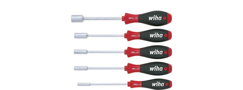Wiha Wh-01034 Kit Screwdrivers Keys Tubo Softfinish, 5 Pieces