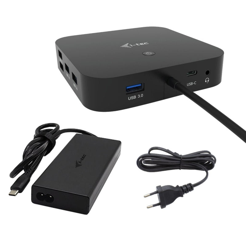 I-tec USB-C HDMI + 2X DP Charger I-tec Dock Pd 100WCHARGER 112W