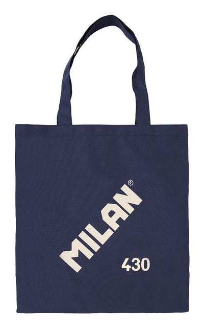 Milan Serie 1918 Tote Bag Fabric - Size 50X38X41CM - Handle Long 27CM - Tejido 'ripstop' - Colour Blue Oscuro — image 1