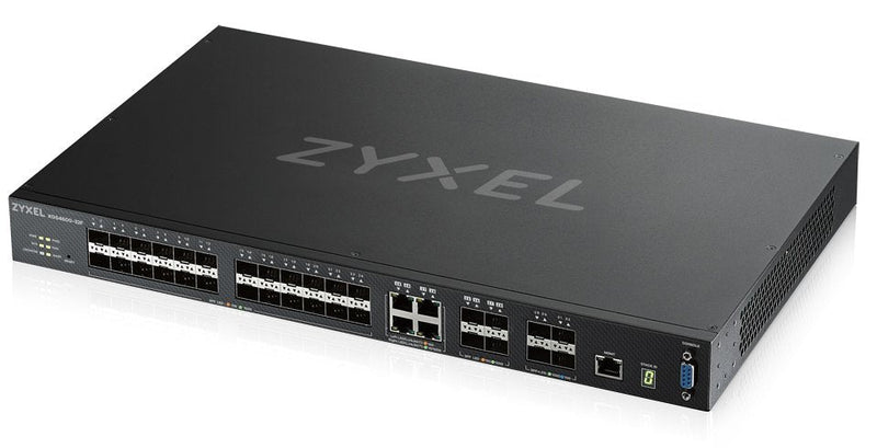 Zyxel XGS4600-32F L3 Managed Switch 24 Port Gig Sfp 4 Dual Pers And 4X10G Sfp + Stackable Dual PSU