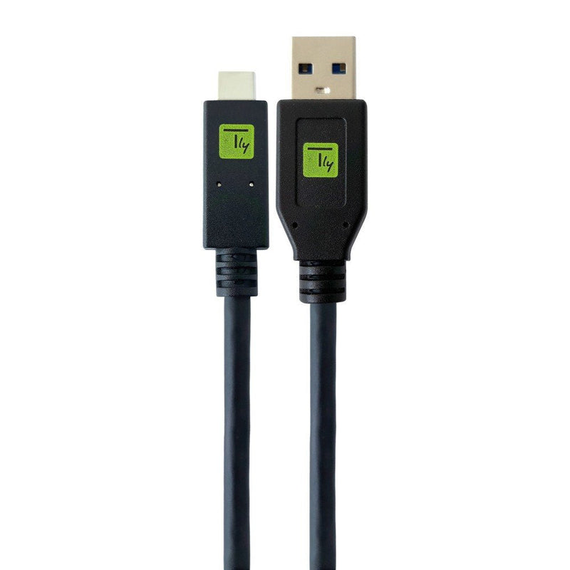 Techly USB 3.1 Cable Connector Male Tipo-a - Connector Male USB Type-c Black