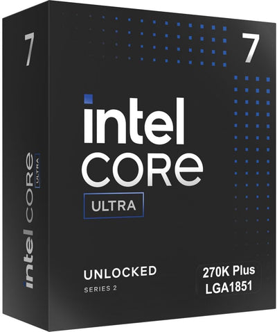 Intel Processor Core Ultra 7 270K Socket 1851 3.9GHZ / 5.5GHZ 20 Cores 30MB Cache 125W BX80768270K — image 1