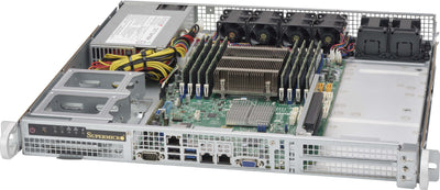 Supermicro CSE-515-350 Housing Computer Shelf Silver 350W — image 1