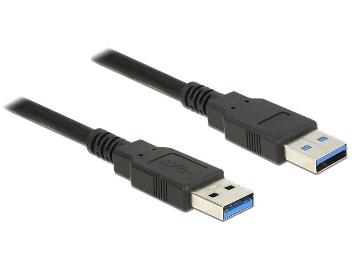 Delock 85059 USB Cable 0,5M 3.2 Gen 1 (3.1 Gen 1) USB a Black