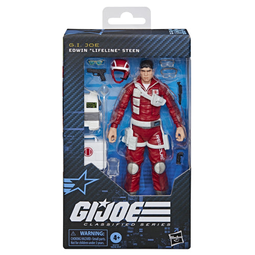 Figure Edwin Lifeline Steen Classified Series G.i. Joe 15CM — image 1