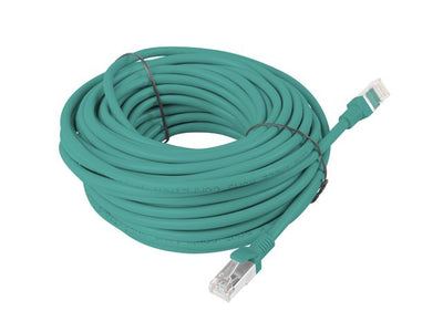 Lanberg Network Cable PCU5-10CC-1500-G, RJ45,UTP, CAT.5E,15M, Green — image 1