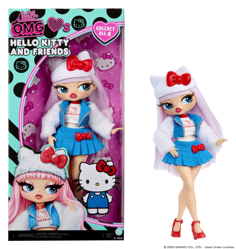 Mga Entertainment Mga L. Or.l. Surprise Or.m.g. Hello Kitty & Friends-hello Kitty 249870-EUC