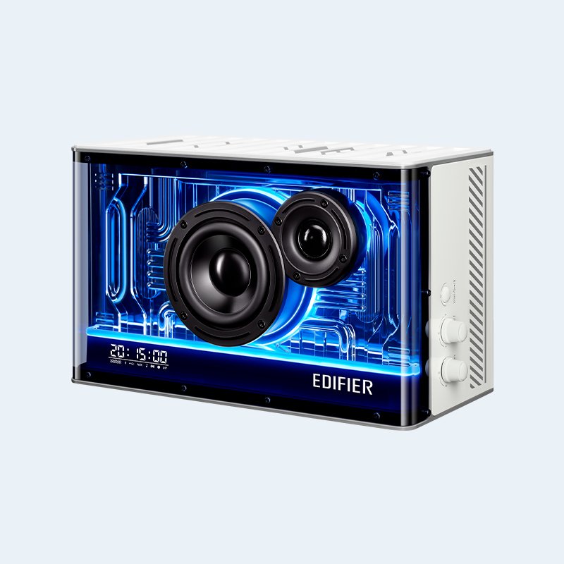 Edifier Speaker QD35 Bluetooth, Rgb, White Retail