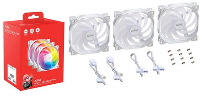 Fan PC Xpg Vento 120MM White RGB X3 — image 1