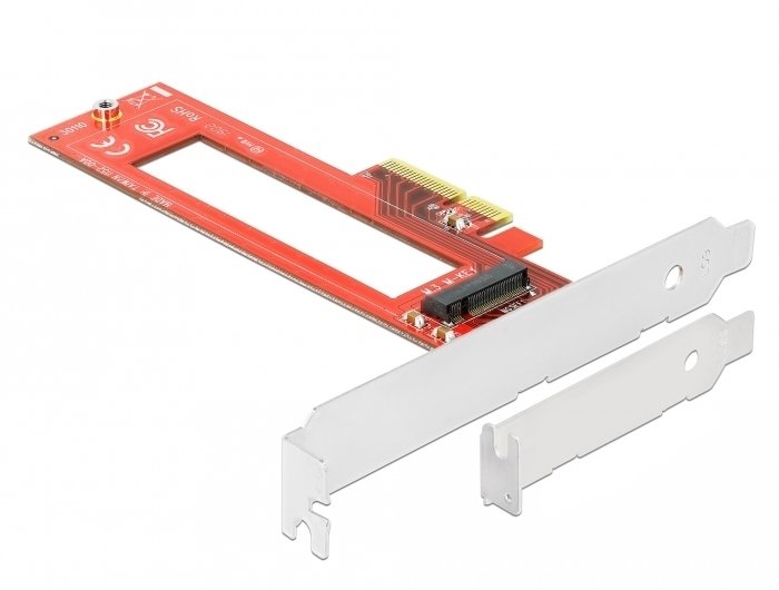 Delock Card Pci Express X4 - 1 Slot M.3 / NF1 - Perfil Low