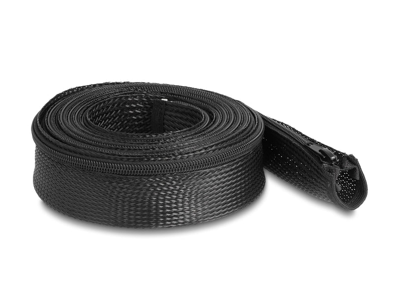 Case Trenzada With Zip Resistant Calor 3M X 50MM Black