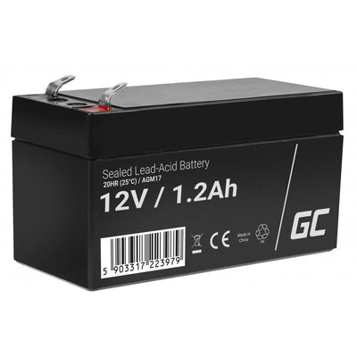 Green Cell Battery Agm 12V 1.2AH — image 1