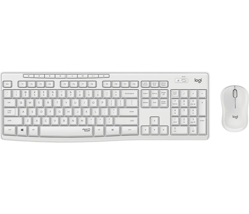 Logitech MK295 Silent Set Of Keyboard And Wireless Mouse 2.4GHZ Italian White Apagado — image 1
