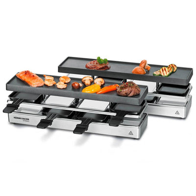 Rommelsbacher Raclette Fun 4 + 4 Rc 1600, Plateada Rc 1600 — image 1