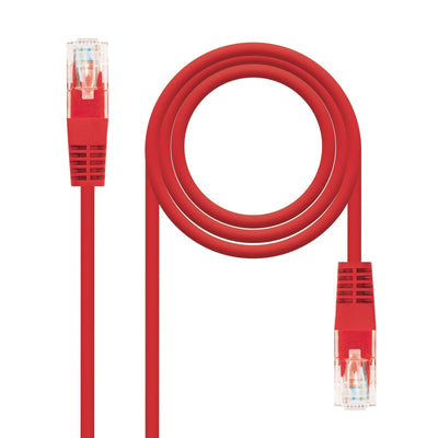 Nanocable Network Cable RJ45 CAT.6 UTP AWG24 3M - Red — image 1