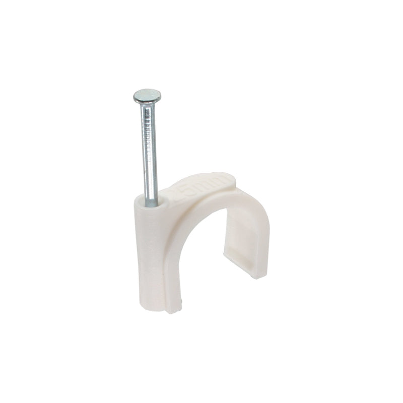 Inline 50 Units Pack Prensacable Round 10MM White