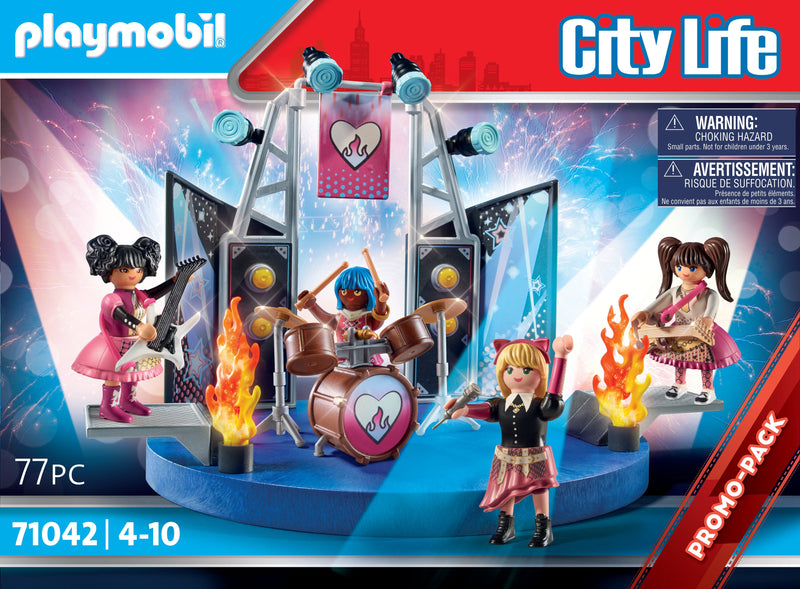Playmobil 71042 City Life Band Musica