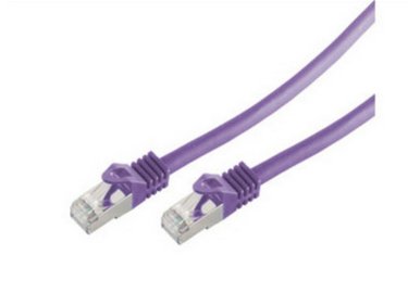 Shiverpeaks BS75515-V Network Cable Violet 5M CAT.7 S/FTP (s-STP) — image 1