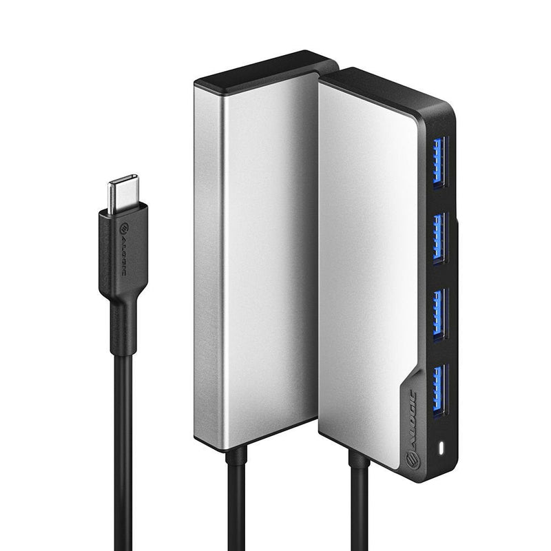 Alogic Ucfuua-sgr Hub Interfaz USB 3.2 Gen 1 [3.1 Gen 1] Type-c 5000 Mbit/S Black Silver