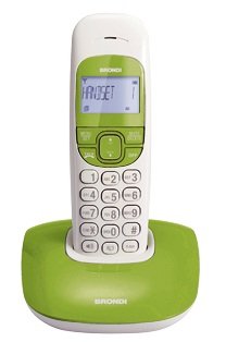 Brondi Phone Cordless Nice Bianco/Green