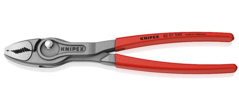 Knipex Pinza Front Twingrip Red Length 250MM 82 01 250