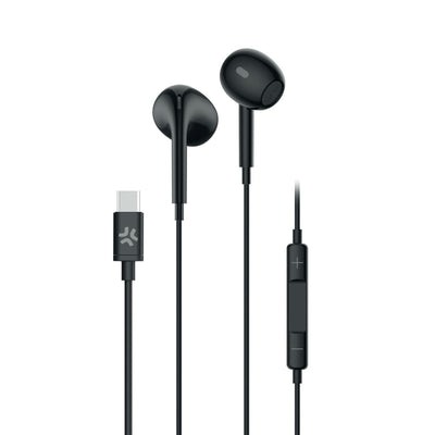 Celly Headphones UP1300 Stereo Type-c With Cable Colour Black — image 1