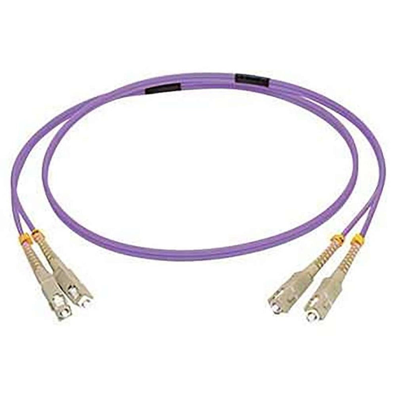 C2G 1M Lc/Lc OM4 Lszh Fibre Patch Purple Cable Interconexión Lc Modos Múltiples (m) a Lc Modos Múltiples (m) 1