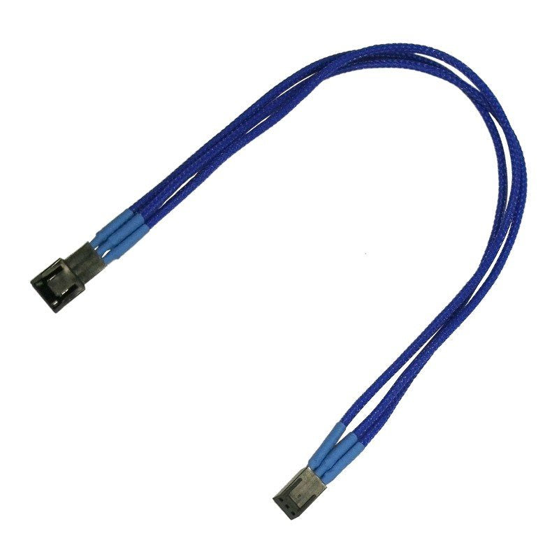 Nanoxia Cable Extensión 3 Pines, 30CM, Single Blue