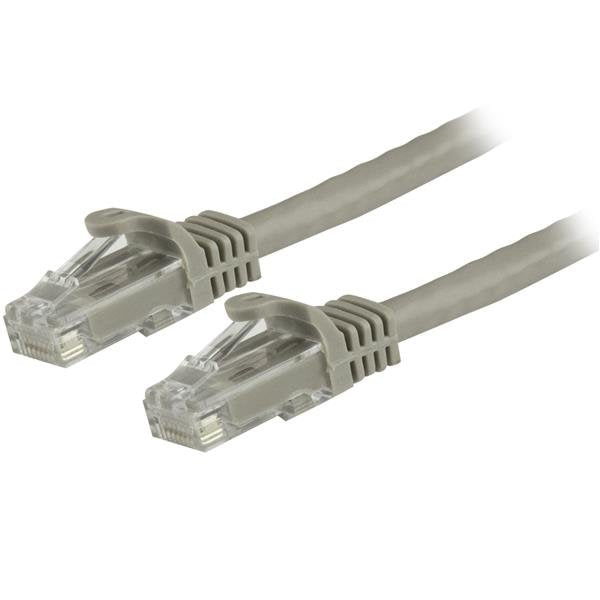 1.5M CAT.6 Cable Grey Cabl Snagless - 24 Awg Copper Wire