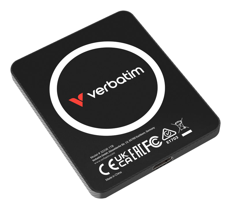 Verbatim SSD 1TB Snapback Ultra Slim SSD 1TB Black