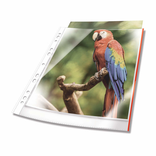 Durable Cases Documentos A4 Arriba Offen 25 Units Transparent Como Glass Red — image 1