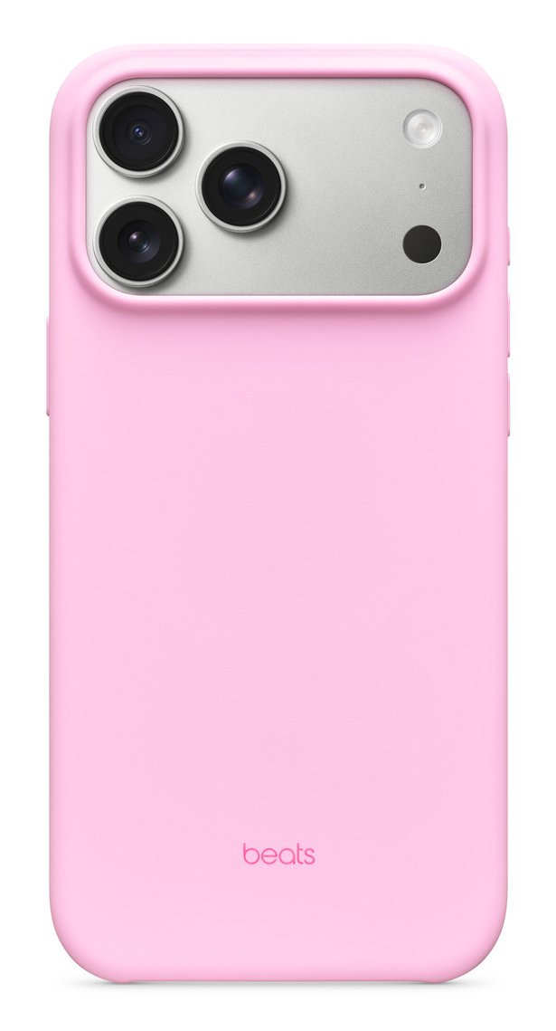 Beats Iphone 17 Pro Max. Case With Magsafe And Camera Control Pebble Pink