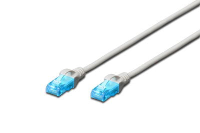 Digitus Network Cable RJ45 U/UTP Cobre CAT.5E 15M Grey — image 1