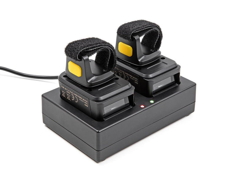 Delock 90610 Scanner Code Barcodes Ring 1D And 2D With 2,4GHZ Or Bluetooth (2 Pieces + Estación Charging