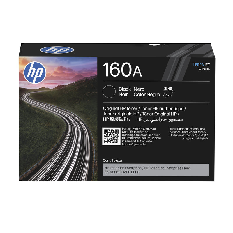 HP Toner Black 160A Laserjet Enterprise Flow 6500 10500P